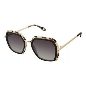 Fysh UK F-2087 Sunglasses 53-19-142 Black Havana Gold